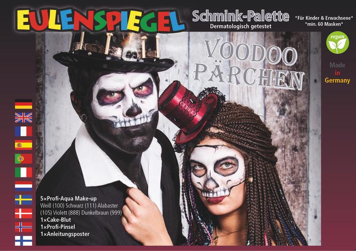 Produktbild Eulenspiegel Make Up Set Voodoo