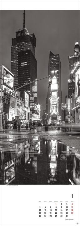 Produktbild New York Vertical Kalender 2026 (24,5 x 69 cm)