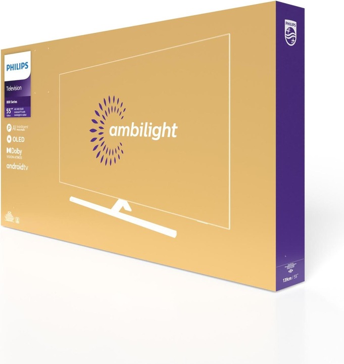 Produktbild Philips 55OLED807 (55", OLED807, OLED, 4K, 2022)
