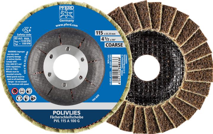 Actual product image Pferd POLIVLIES flap disc PVL100 (100)