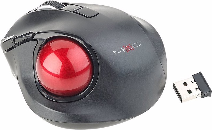 Actual product image Mod-it Wireless radio laser trackball (Wireless)