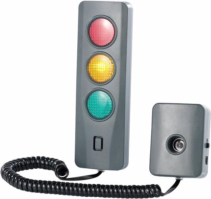 Produktbild Lescars Ultraschall-Einparkhilfe-Ampel zur Wandinstallation