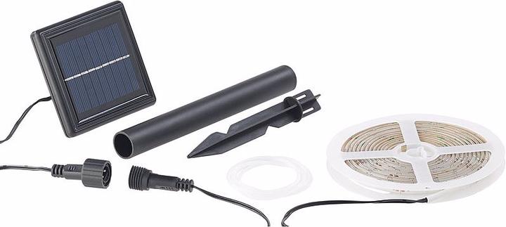 Immagine prodotto Lunartec Set di 2 strisce LED solari (300 cm, Esterno)