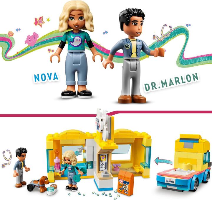 Actual product image LEGO Dog rescue van (41741, LEGO Friends)
