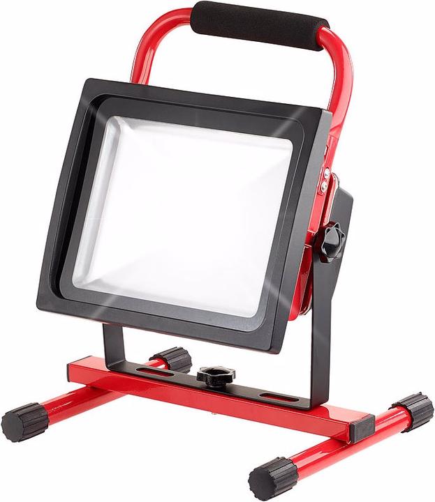 Produktbild Luminea Wetterfester LED-Akku-Baustrahler