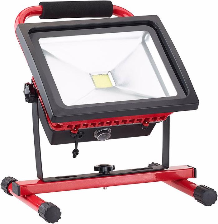 Produktbild Luminea Wetterfester LED-Akku-Baustrahler