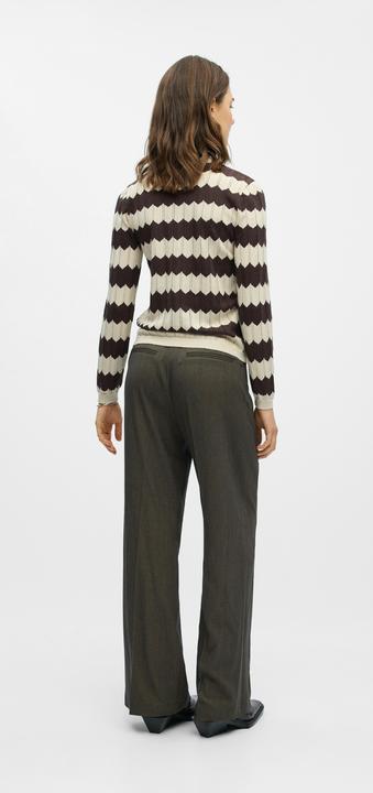 Actual product image Object Gestreifter Strickpullover (M)