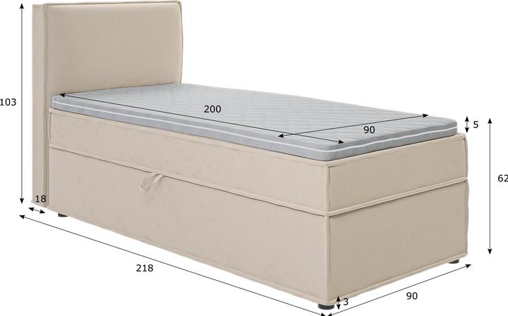 Produktbild Ropez Jake (90 x 200 cm)
