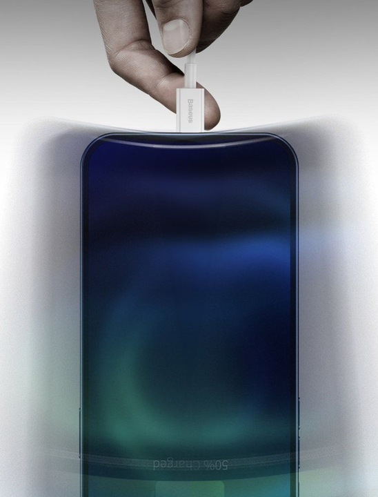 Actual product image Baseus USB Type A - Lightning (0.25 m, USB 2.0)