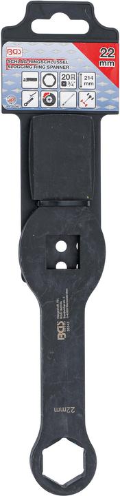 Actual product image BGS Slogging Ring Spanner Hexagon with 2 Striking Faces 22 mm (22 mm)