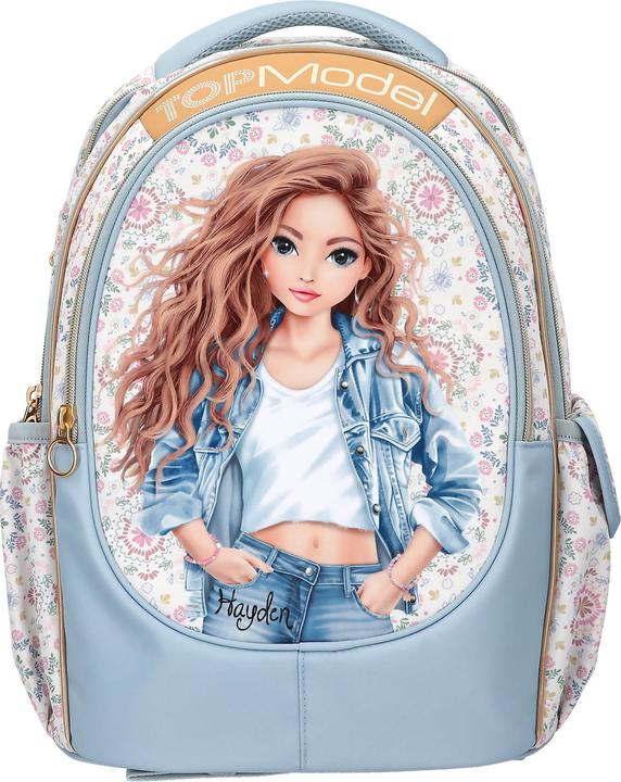 Produktbild Top Model Topmodel - School Backpack FESTIVAL FUN - Cream, Gold, Light Blue