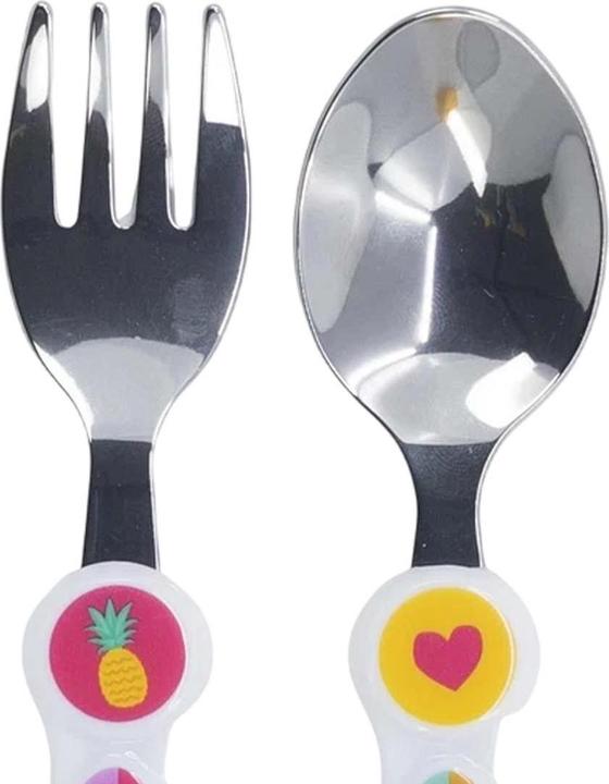 Actual product image Stor Stitch "Palms" - Children's cutlery set 2-piece