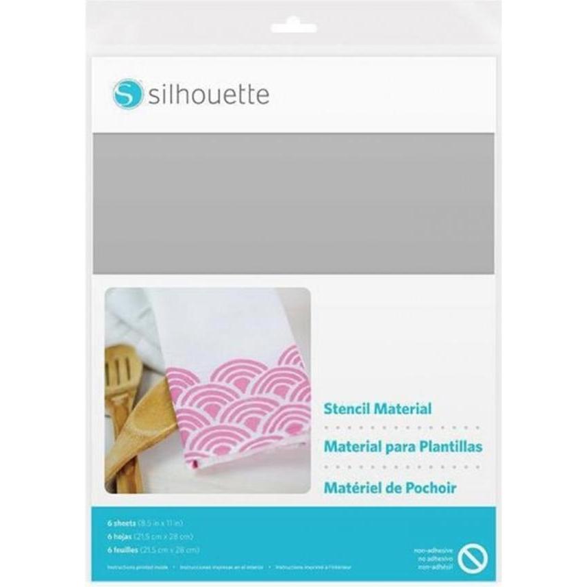 Silhouette Schablonenmaterial nicht klebend