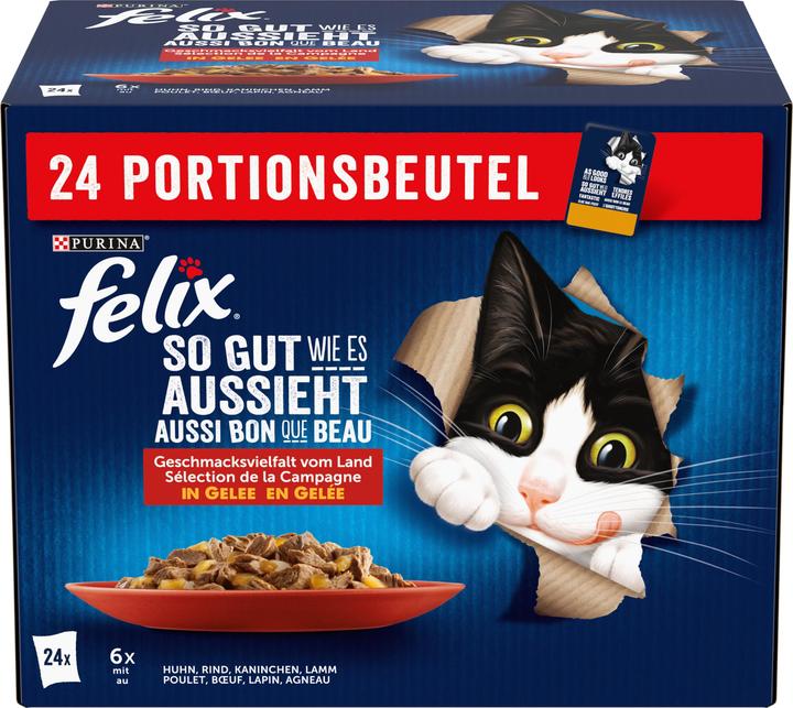 Produktbild Felix Agail Fleisch (Adult, 24 Stk., 2040 g)