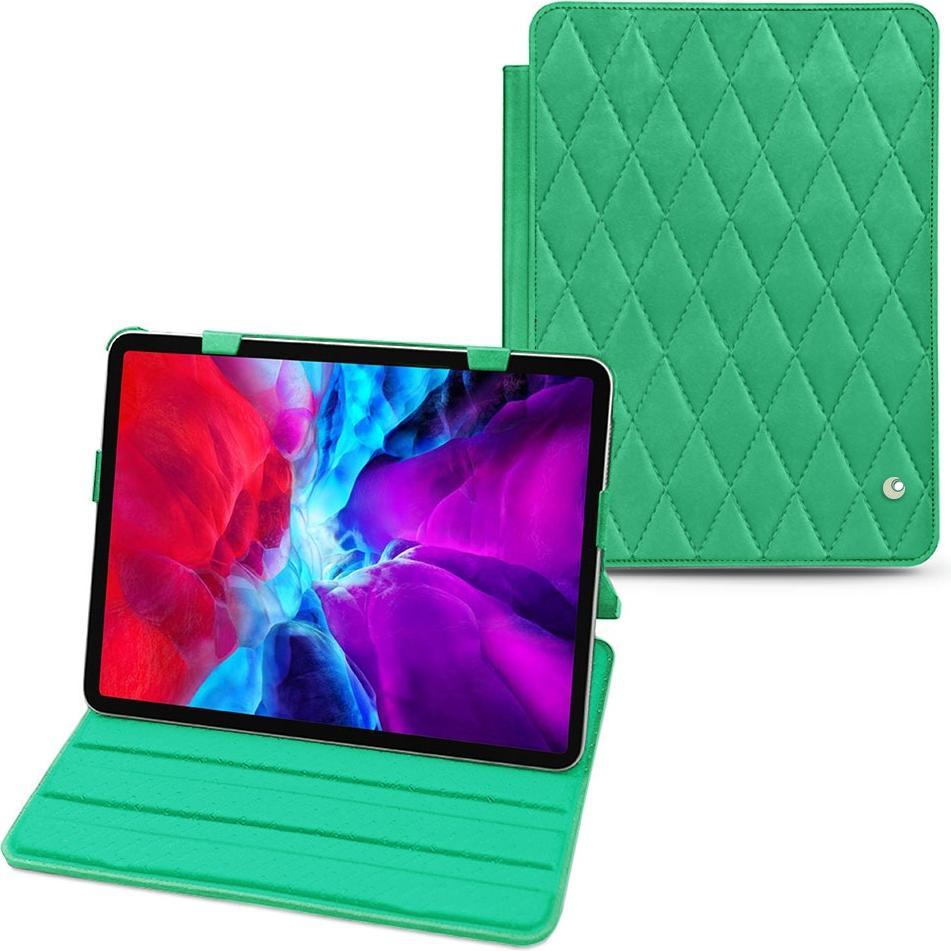 Noreve Lederschutzhülle horizontal (iPad Pro 11 2020 (2. Gen)), Tablet Hülle, Grün