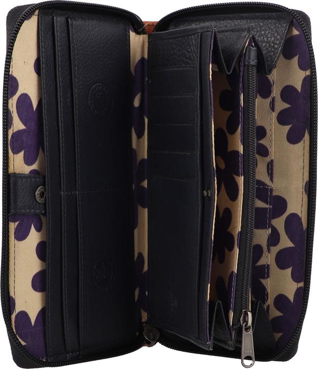 Actual product image Greenburry Nappa Geldbörse RFID Schutz Leder 19.5 cm