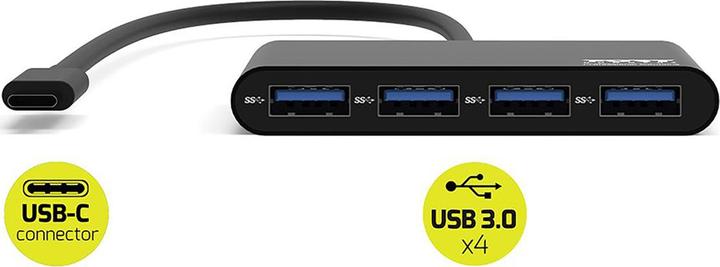 Immagine prodotto Port Designs Hub USB 3.0 di tipo C a 4 porte (USB-C, 4 porte)