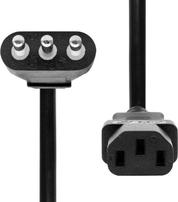 Actual product image ProXtend Power Cord Italy to C13 5M Black