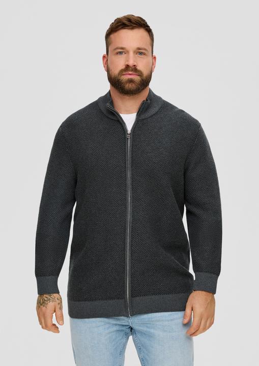 Produktbild s.Oliver Strickpullover Strickjacke aus Baumwolle (5XL)