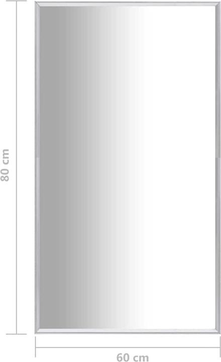 Actual product image vidaXL Mirror (80 x 60 cm)