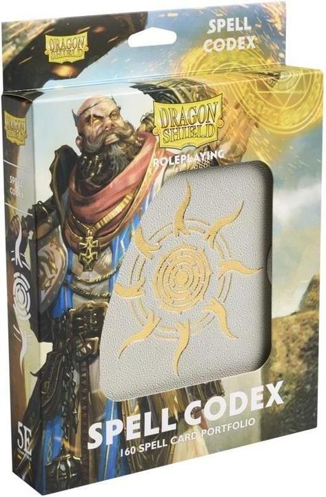 Actual product image Dragon Shield Roleplay Spell Codex - Ashen White