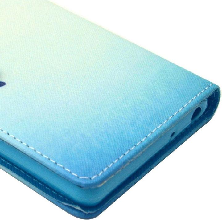 Produktbild König Design Handyhülle Tasche für Handy Sony Xperia Z4 Schriftzug Smile (Sony Xperia Z3+)