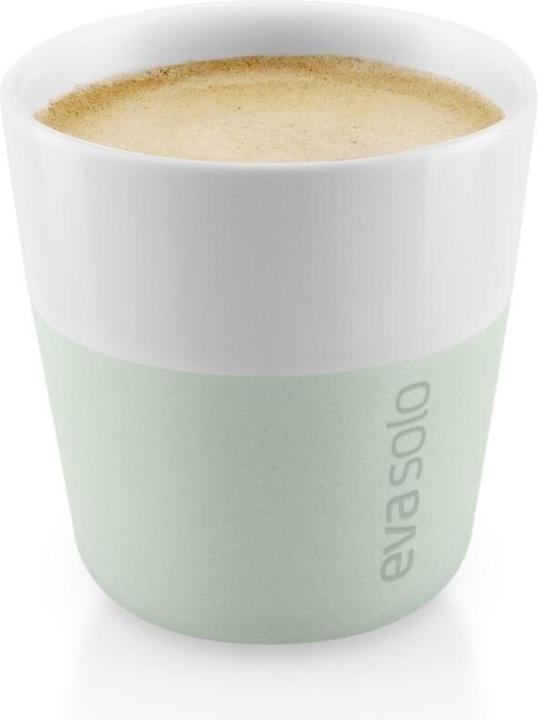 Actual product image Eva Solo Espresso cup 80 ml, 2 pieces, Green/White (80 ml, 2 x)