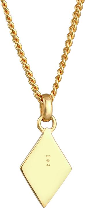Immagine prodotto Kuzzoi Collana con smalto a rombi in stile geo in argento 925 (Argento 925, Smalto, 55 cm)