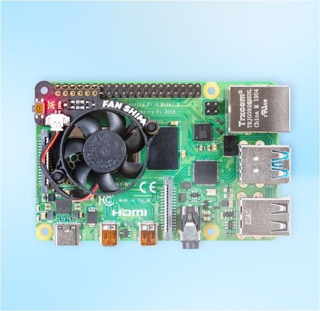 Image du produit Pimoroni Fan SHIM (Dissipateur thermique)