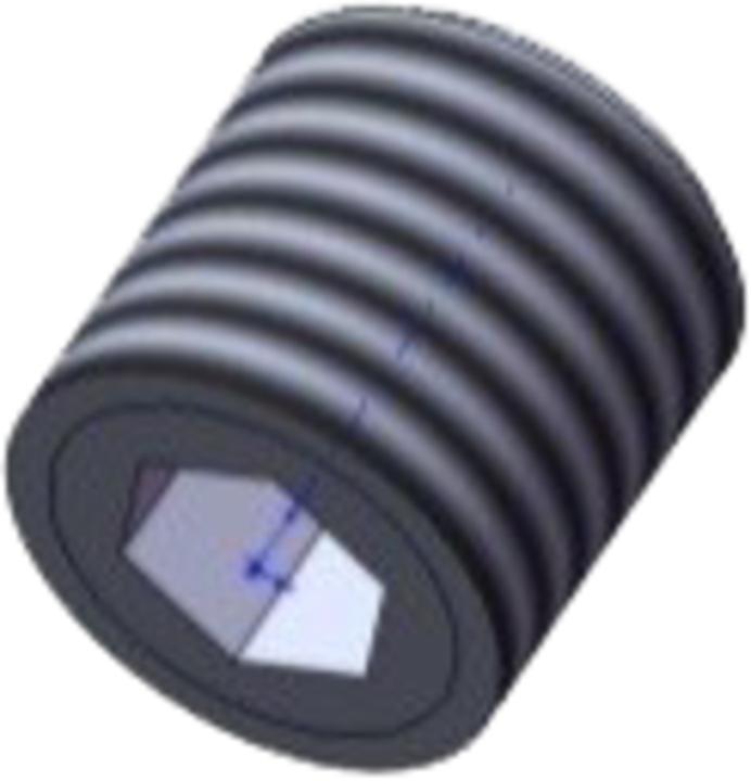 Actual product image Kind Shock Cable fixing screw KS