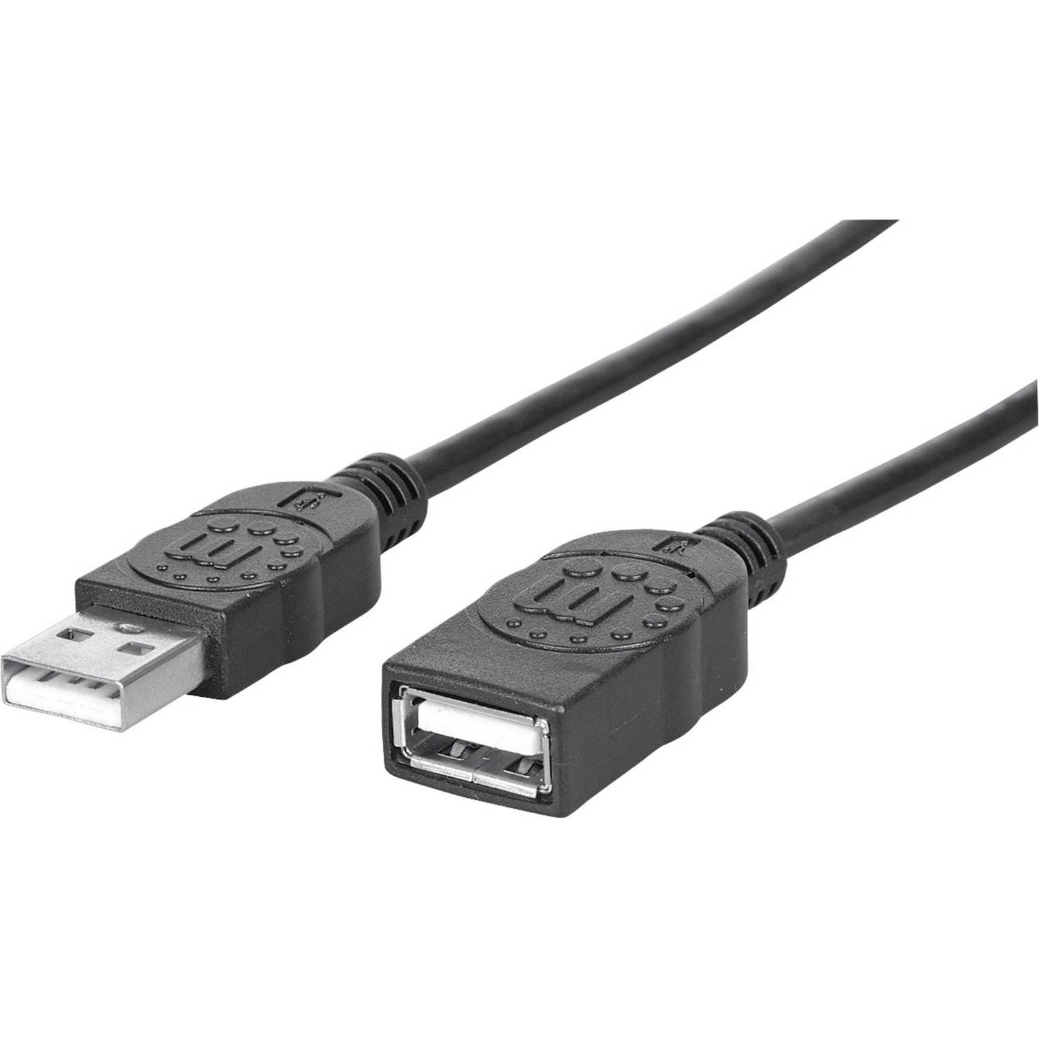 Manhattan USB A — USB A (1 m, USB 2.0), USB Kabel