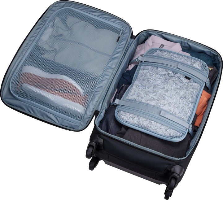 Actual product image Thule Subterra 2 Checked Spinner 68 cm - Black (65 l, M (50 - 90l))