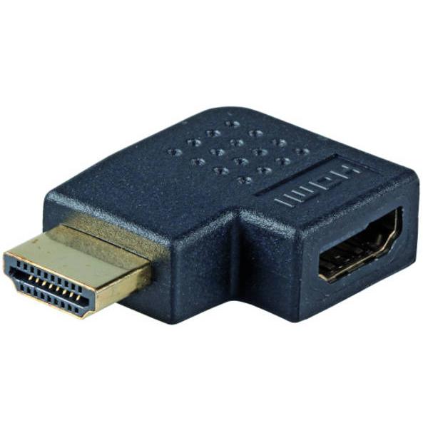 Thumbnail - EFB Elektronik HDMI Adapter Typ A Buchse/Stecker (HDMI), Data + Video Adapter, Schwarz