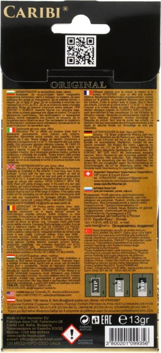 Immagine prodotto Caribi VIP Profumo VIP No.767