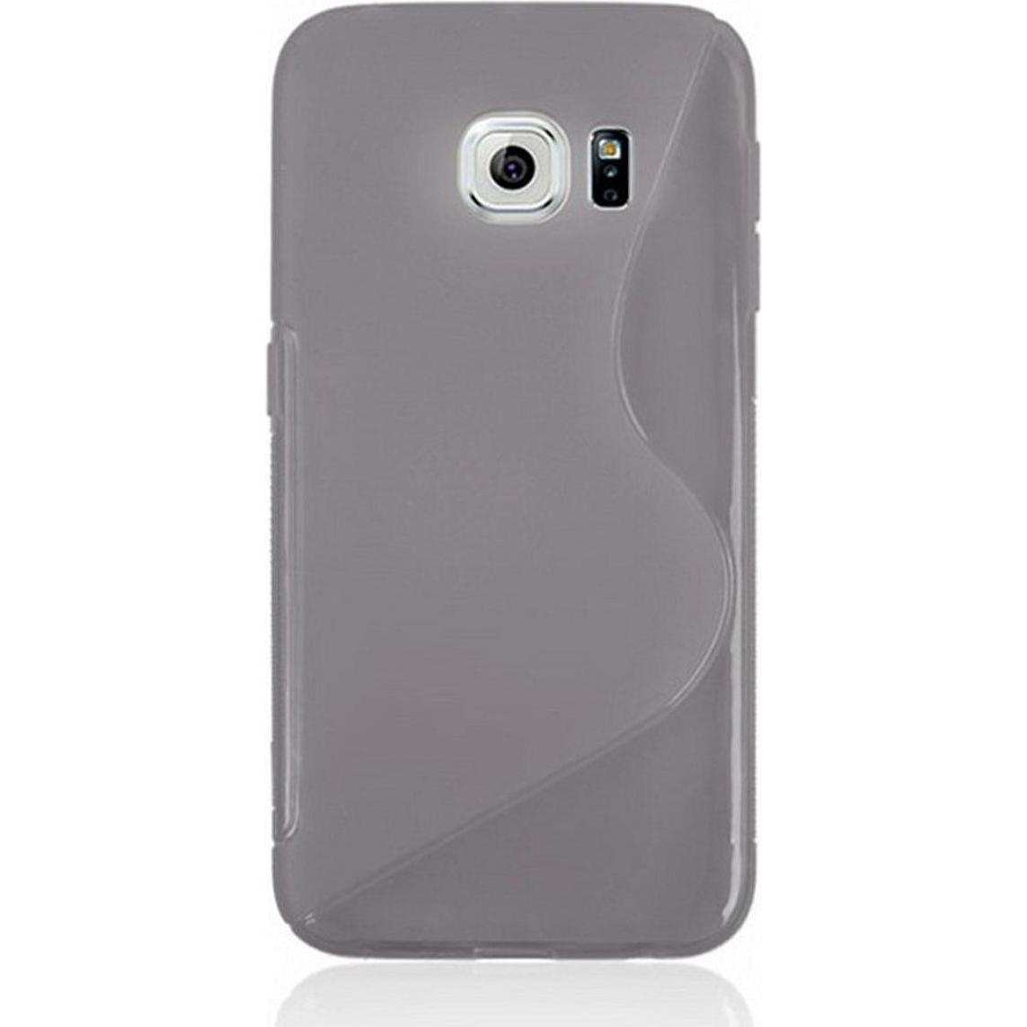 Thumbnail - König Design Handyhülle TPU Case für Handy Samsung Galaxy S6 Edge SM G925 Grau (Samsung Galaxy S6 Edge), Smartphone Hüll...