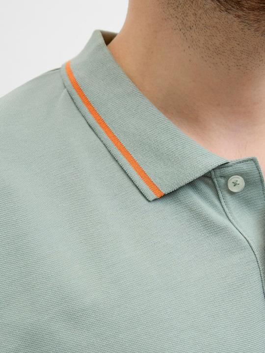 Produktbild Jack & Jones Plus Size Gedruckt Poloshirt Poloshirt (6XL)