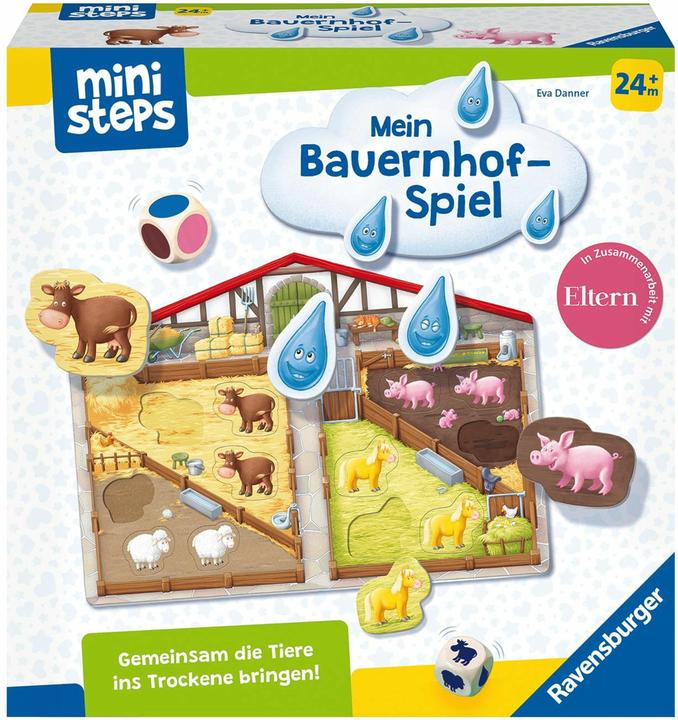 Ministeps Unser Bauernhof-Spiel (Deutsch)
