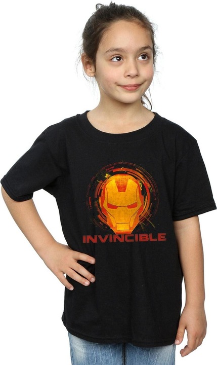 Immagine prodotto Avengers Iron Man Invincible Maglietta Ragazze (116)