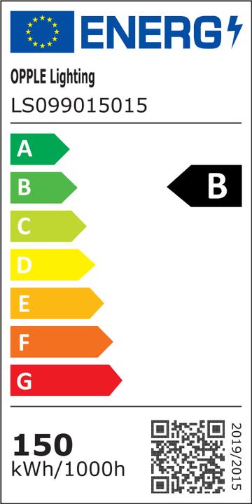 Energy Label Opple LED indoor floodlight (27000 lm)