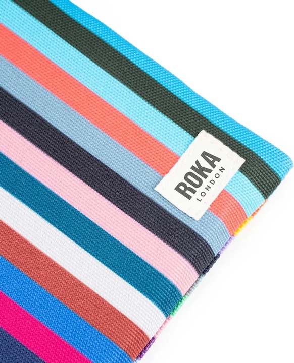 Produktbild Roka London Chelsea Multi Stripe One Size Recycled Canvas