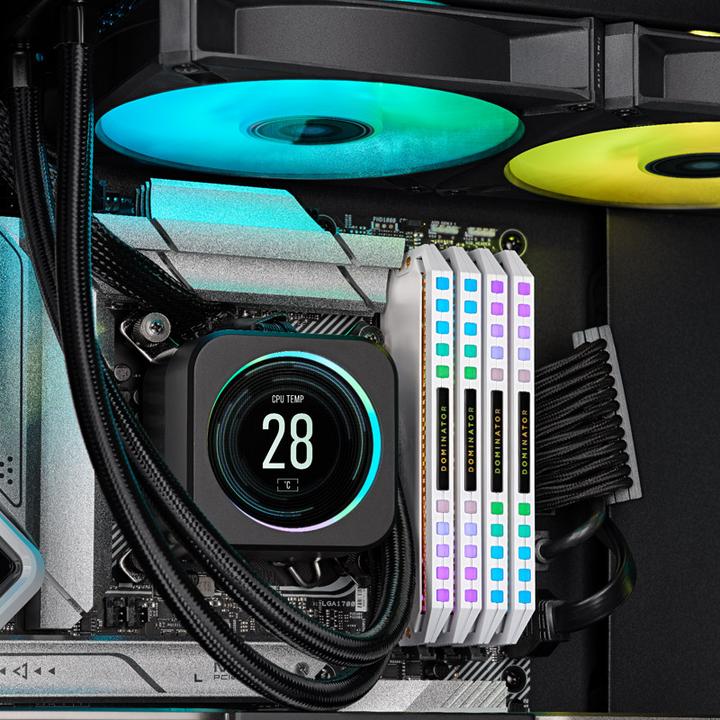 Actual product image Corsair Dominator Platinum RGB (2 x 16GB, 6200 MHz, DDR5 RAM, DIMM)