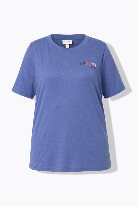 Actual product image Ulla Popken Eco Cotton Optimist Logo Tee (42, 44)