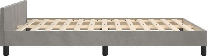 Actual product image vidaXL Bettgestell mit Kopfteil (140 x 200 cm)