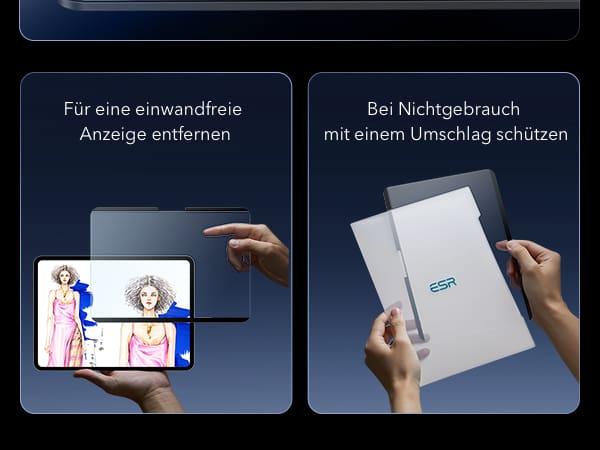 Immagine prodotto ESR Paper-Feel Magnetic Screen (Apple iPad Pro 13 2024)