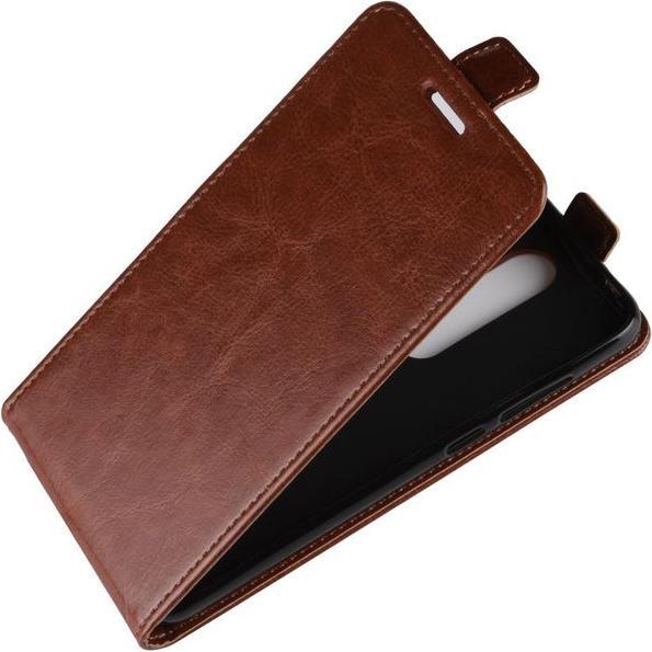 Thumbnail - MU Classic Crazy Horse Leder Flipcase Series (Nokia 5.1 Plus), Smartphone Hülle, Braun