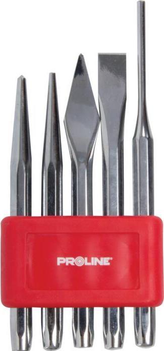 Actual product image Proline Pro-Line set of punches, chisels and dies 5-pcs. 31360