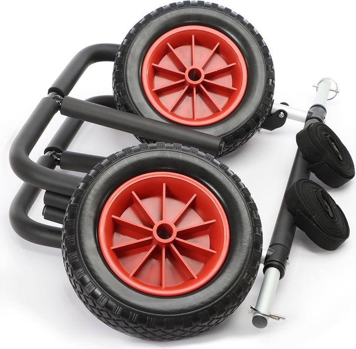 Actual product image Toboli Foldable SUP Trolley 48x63x36cm Transport Cart 2 Standup Paddle Board Kayak Surfboard 45 kg