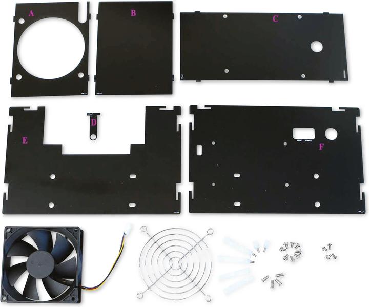 Actual product image Odroid H3 Housing type 5 (Housing)