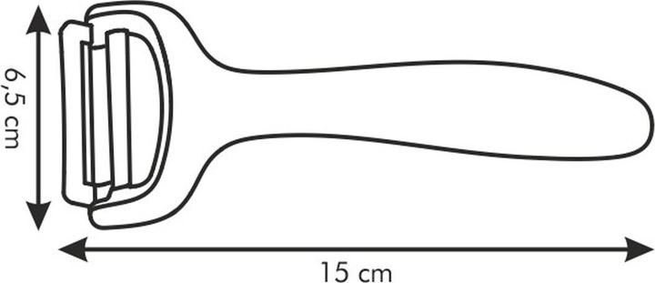 Image du produit Tescoma Éplucheur céramique à lame transversale VITAMINO