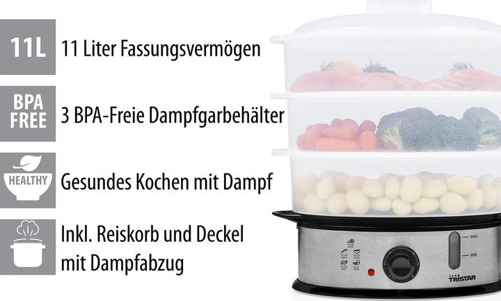Produktbild Tristar Dampfgarer 12 L